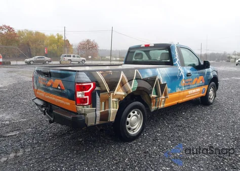 2020 Ford F-150 Xl from USA, damaged, VIN 1FTMF1CB4LKF43928